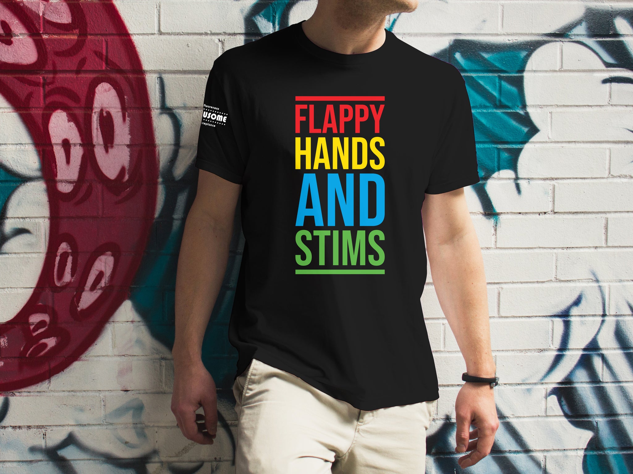 Flappy Hands And Stims t-shirt